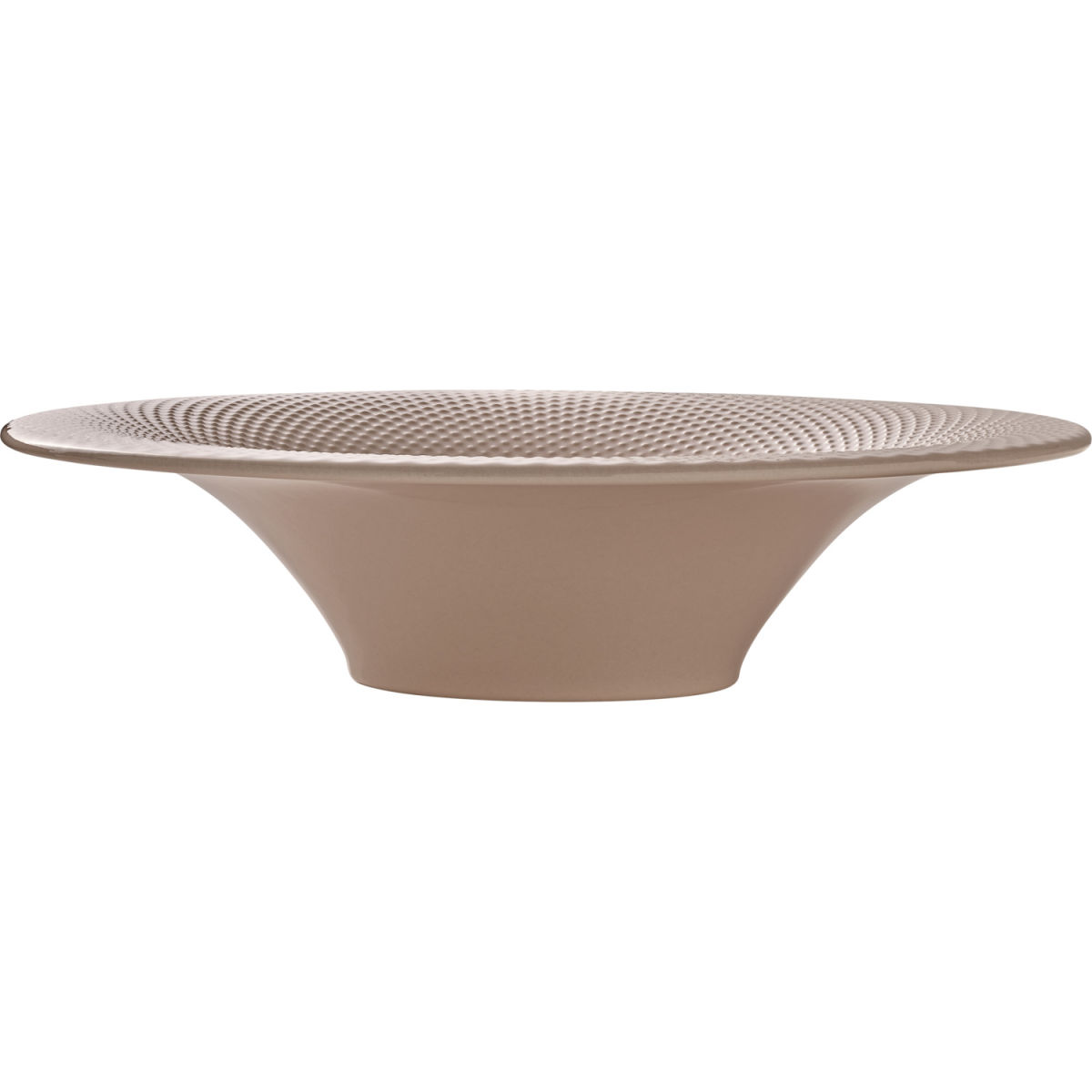 HEART&SOUL Diep bord Pine Relief ronde coup; 400 ml, 27x6.5 cm (ØxH); rosé; rond; 6 stuk / verpakking