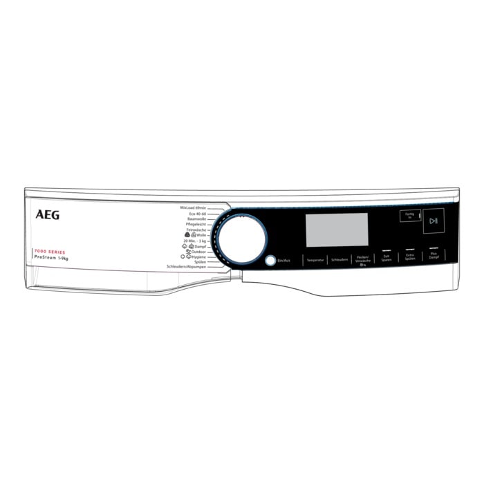 AEG controlepaneel, wit, , DE 140242971020