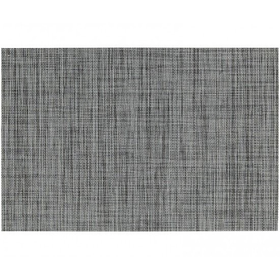 Merkloos Tafel Placemats jute grijs - 12x - geweven/gevlochten - 45 x 30 cm - Onderleggers - Tafel dekken -