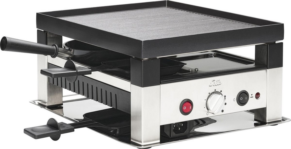 Solis 4-in-1 Raclette&Pizza Grill 97760 | Gourmet&Raclette | Keuken&Koken - Fun cooking | 7611210977605