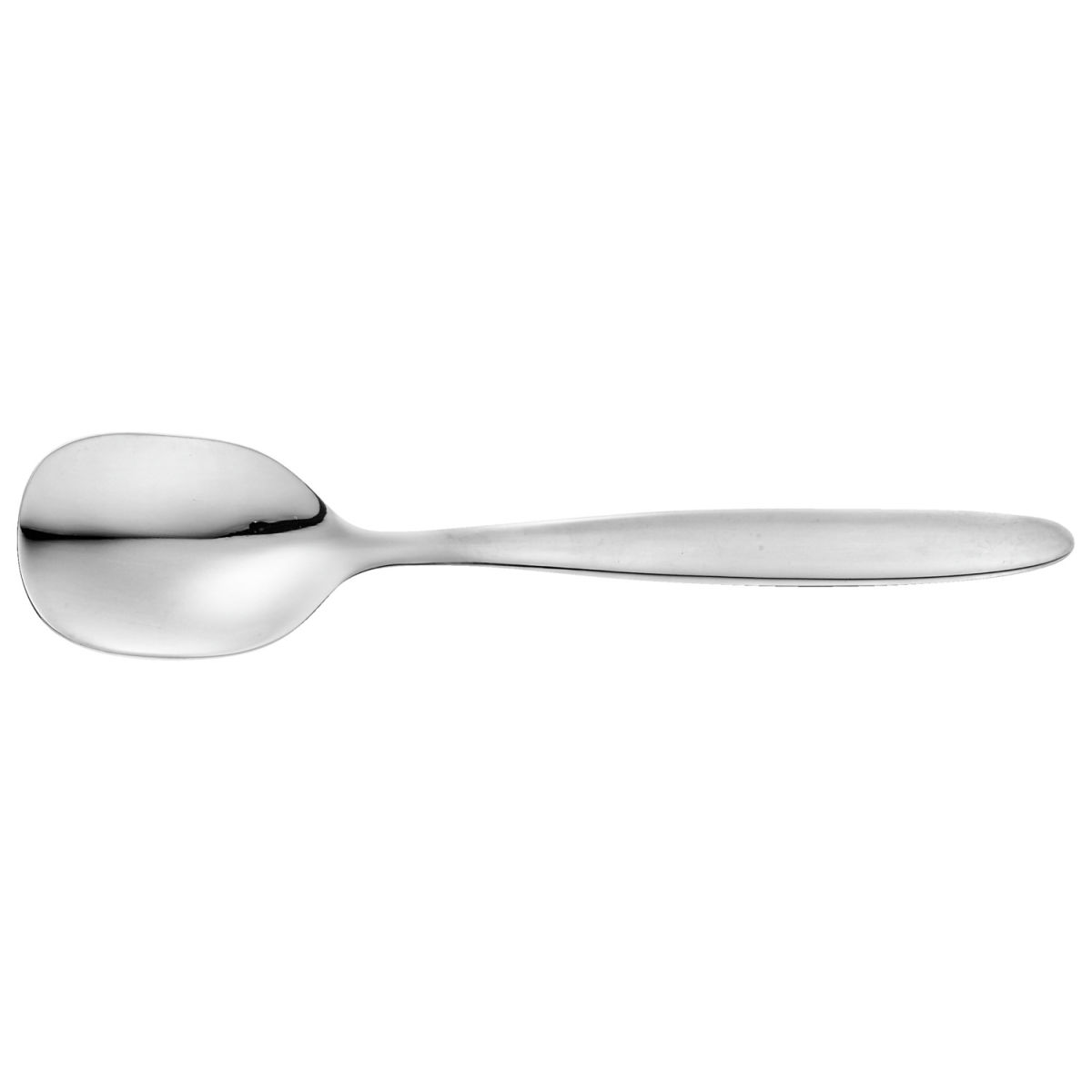 PULSIVA IJslepel Palermo/Fortuna kort; 13.2 cm (L); zilver, Handvat zilver; 12 stuk / verpakking