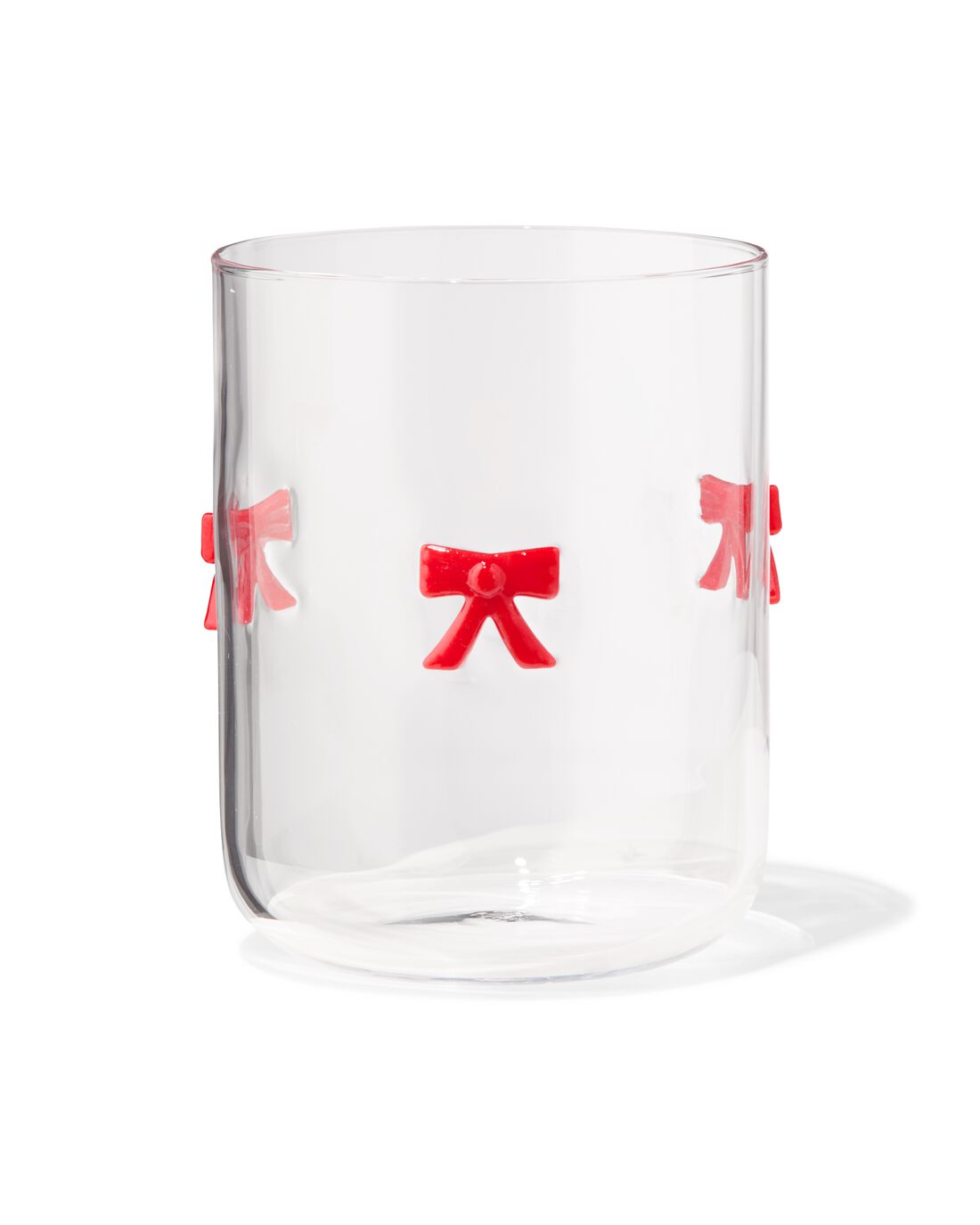 HEMA Waterglas 380ml Met Figuurtje Strik