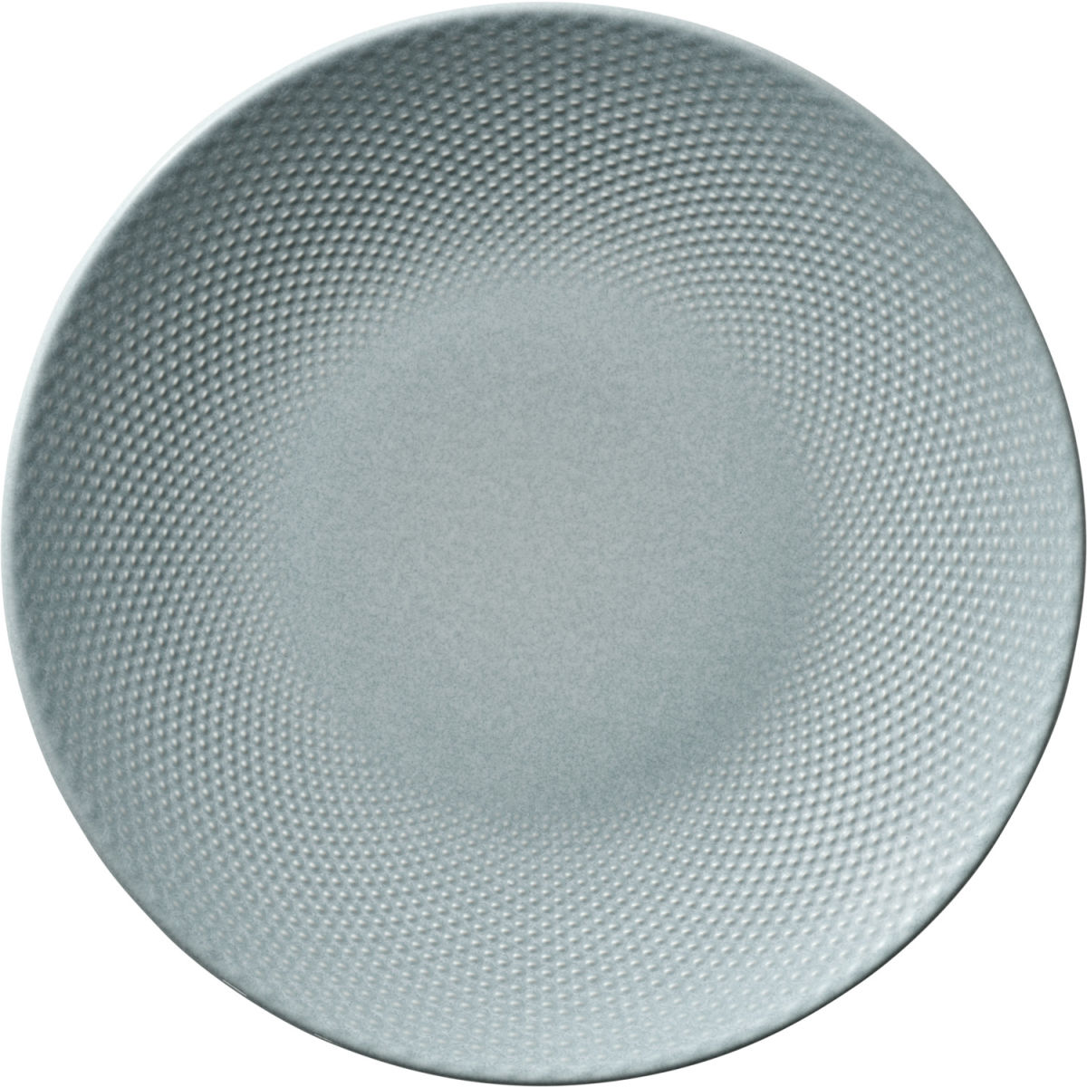 HEART&SOUL Plat bord Pine Relief ronde coup; 28x3 cm (ØxH); lichtblauw; rond; 6 stuk / verpakking