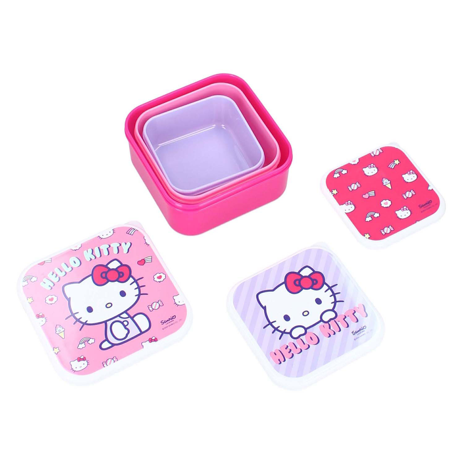 Vadobag Hello kitty broodtrommel 3-in-1 fresh bites