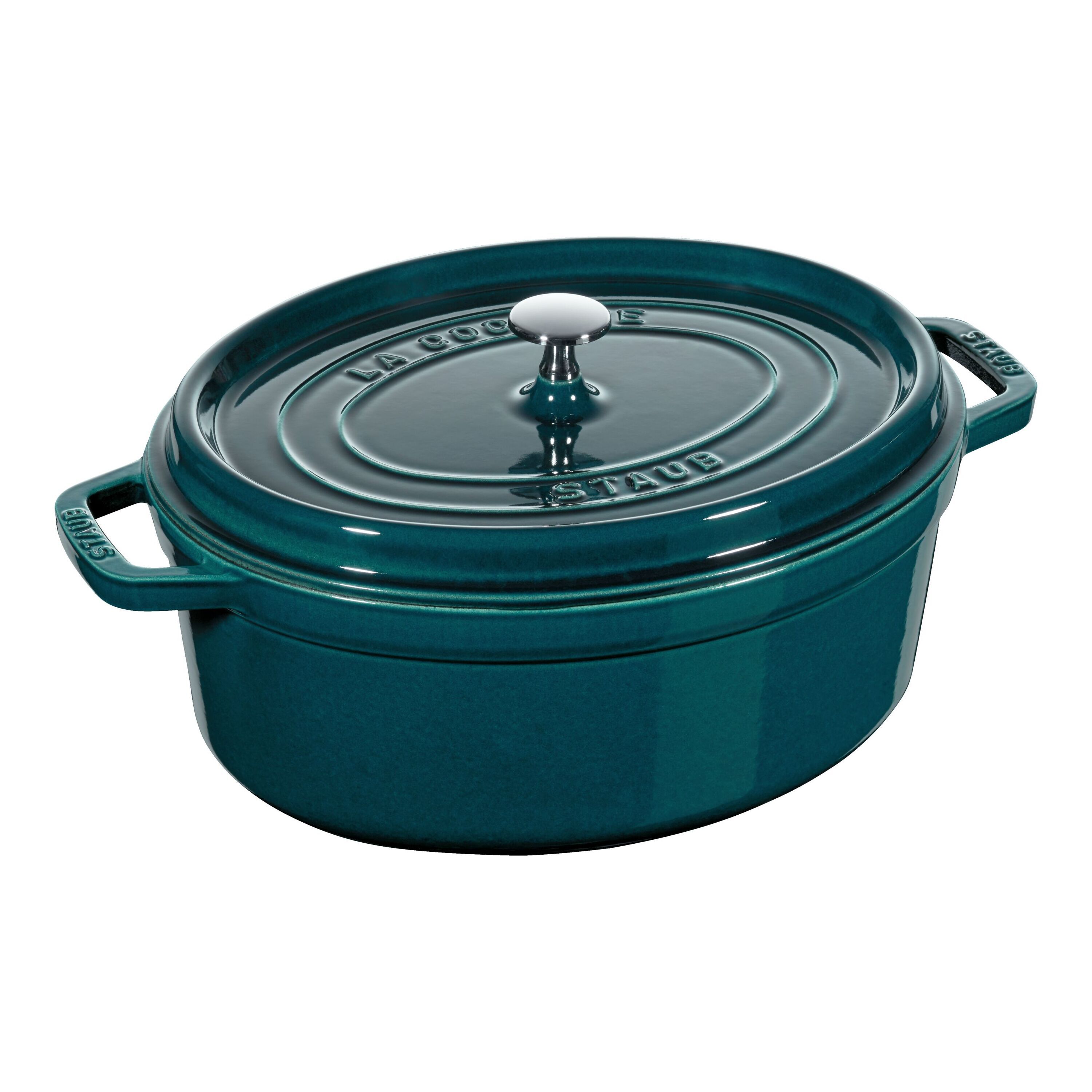 Staub La Cocotte Cocotte 31 cm / 5,5 l, Ovaal, La-mer - La Cocotte - 