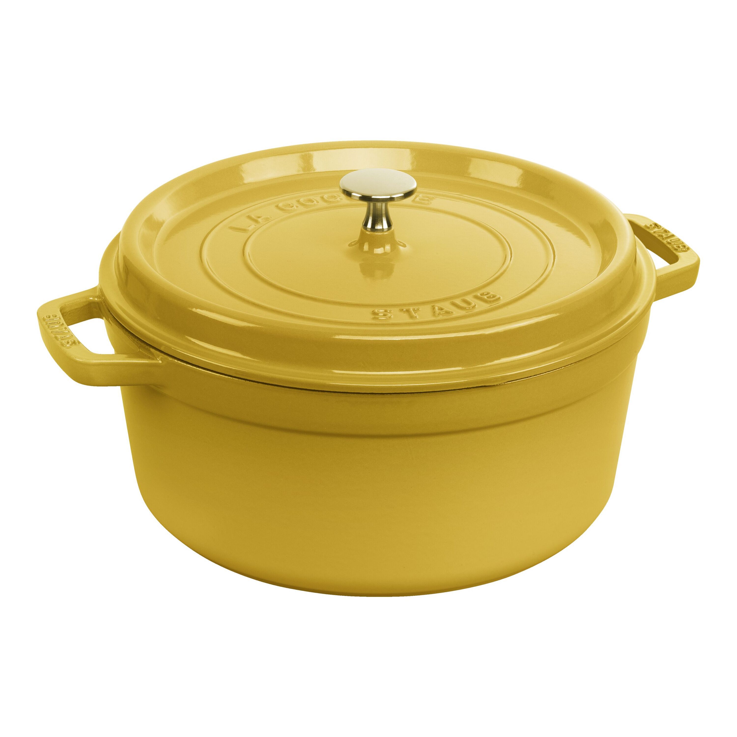 Staub La Cocotte Cocotte 26 cm / 5,25 l, Rond, Citron - La Cocotte - 