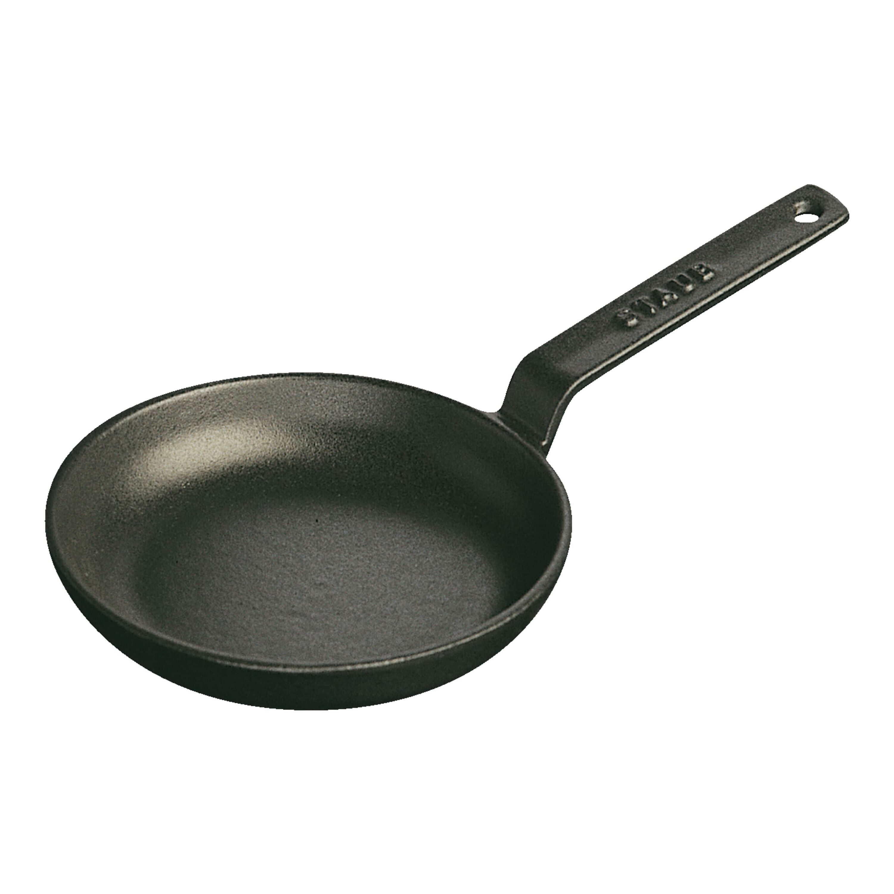 Staub Pans Koekenpan 12 cm, Zwart - Pans - 