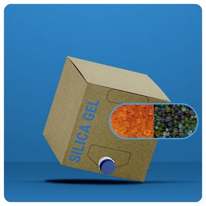 Giebel Adsorber Silicagel droogkorrels Oranje, Groen