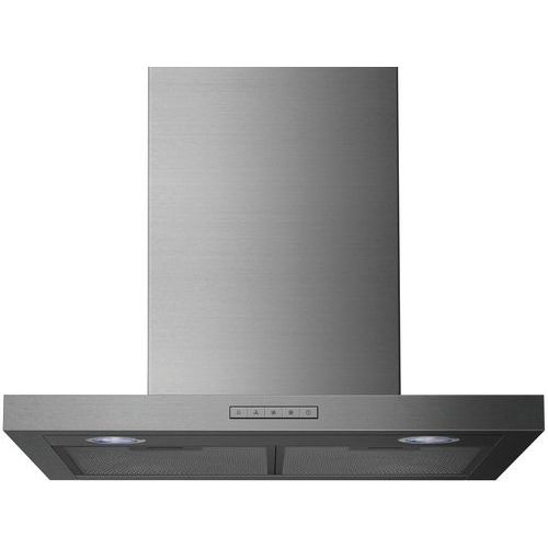 Exquisit FKH62-3INOX Schouwkap Grijs