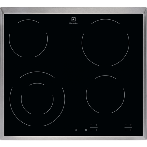 Electrolux 300 serie - Vitrokeramische kookplaat, 60 cm EHF6241XOK