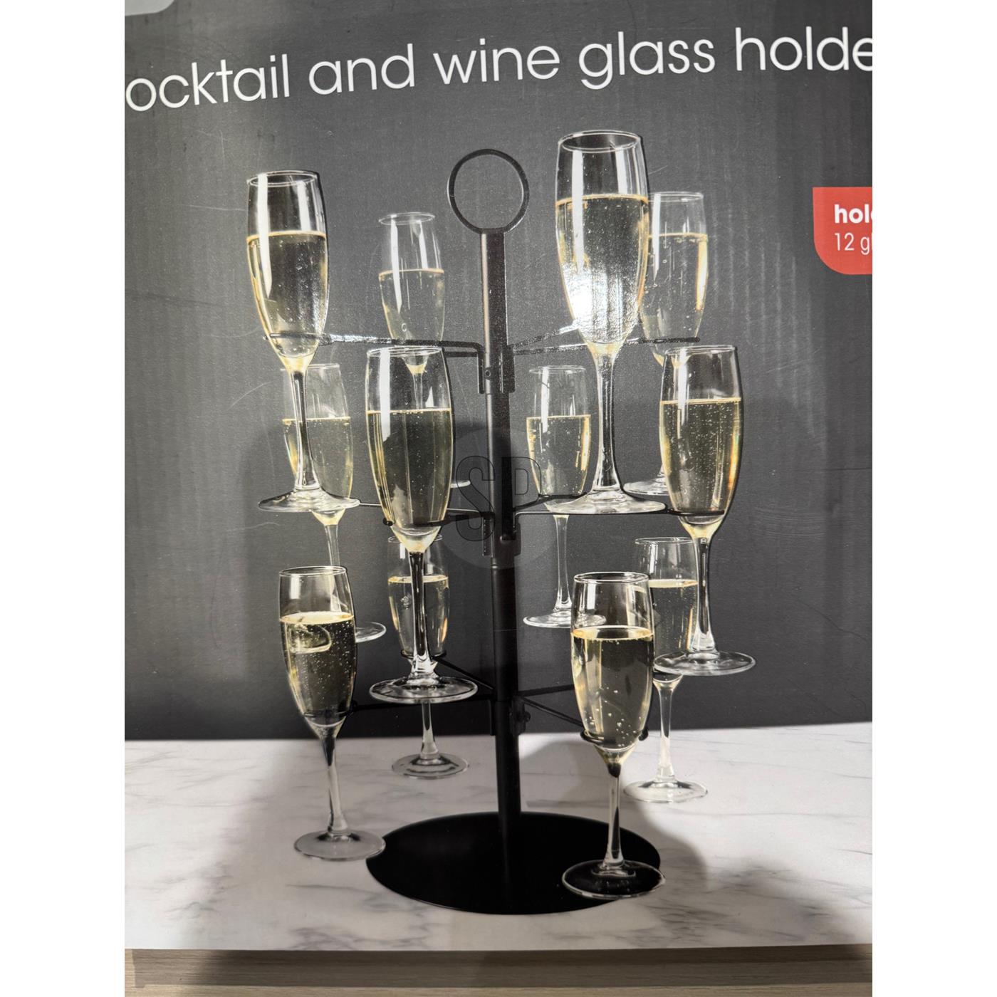 Home & Styling Etagere voor cocktail/wijnglazen 3-laags