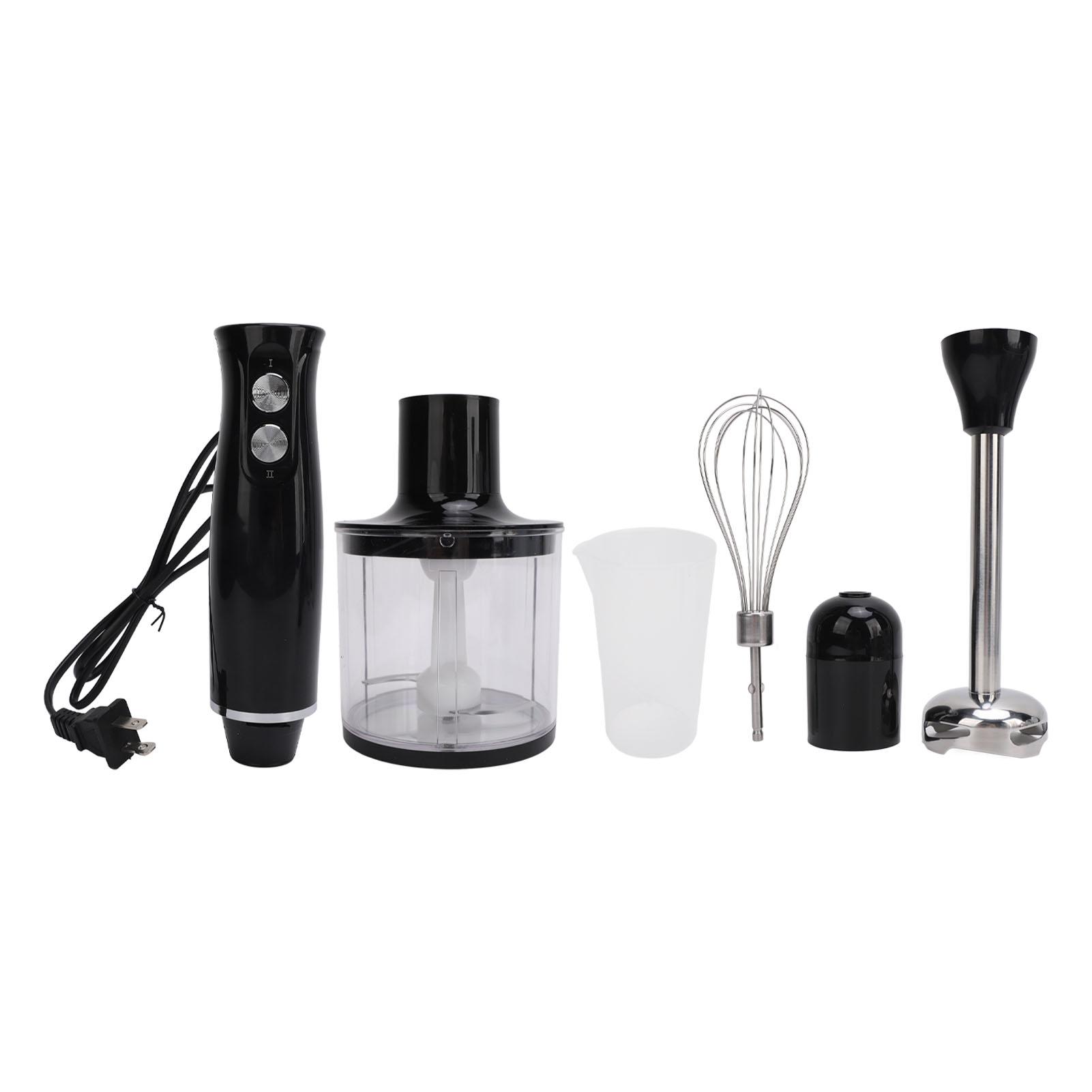 Vestidos 4-in-1 Keukenmachine Blender Krachtige 2 Snelheden Hoge Motorsnelheid Handheld Staafmixer Laag Geluidsniveau voor L