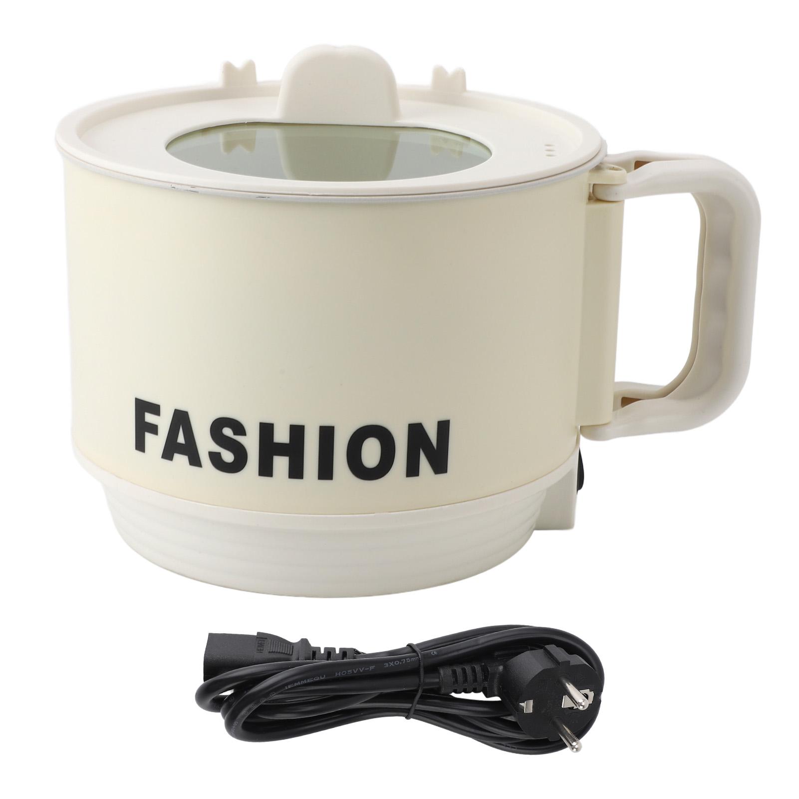 OutsideWorld Elektrische Hot Pot 450W 1.8L Opvouwbaar Handvat Gelijkmatige Verhitting Veelzijdig Draagbaar Elektrisch Snel Noedels L(for 6.5-9kg)