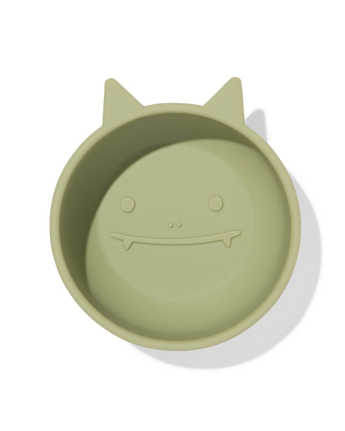 HEMA Kinderbakje ⌀10cm siliconen monster groen (groen)