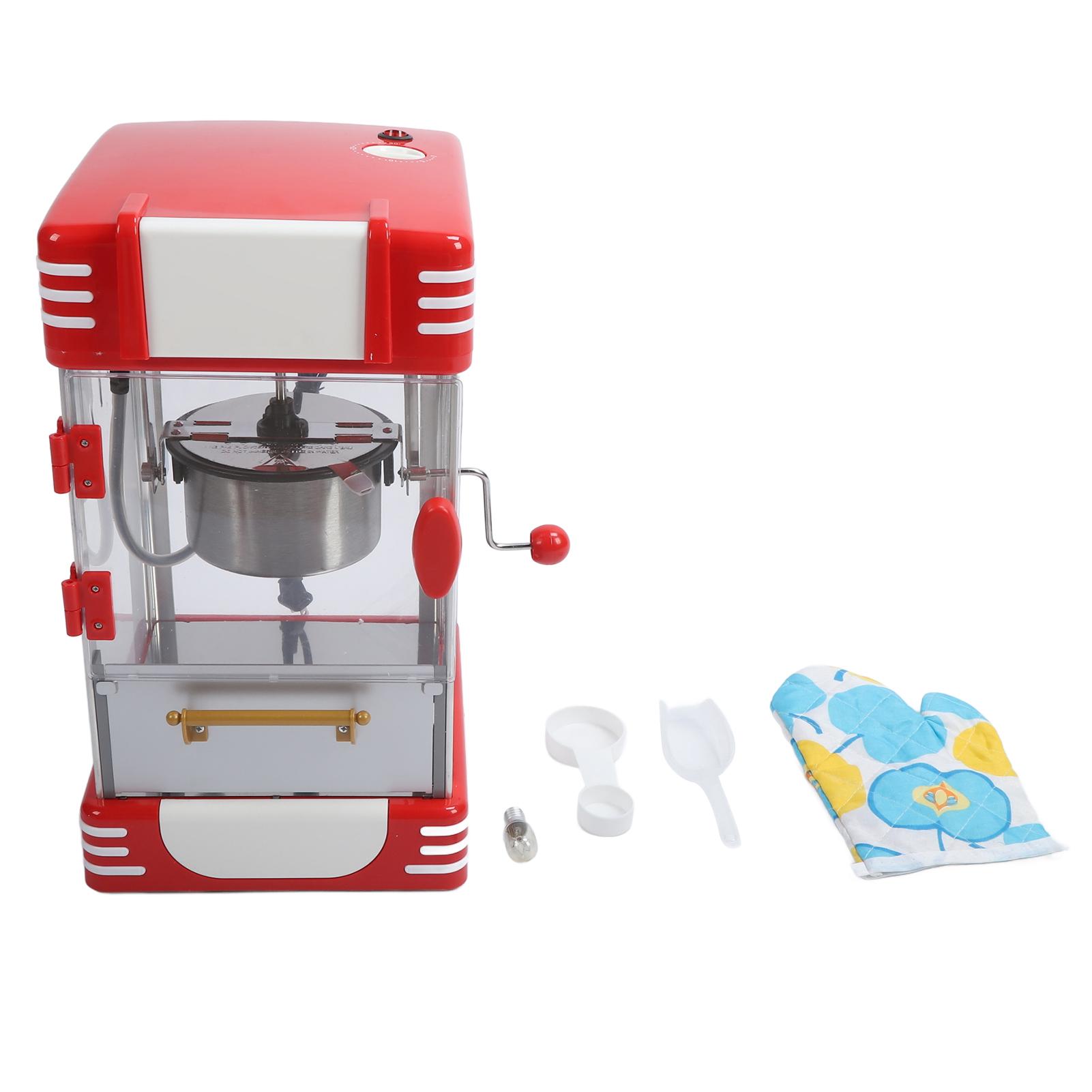 Vestidos Elektrische Popcornmachine Volautomatisch Snel Poppen 320W Elektrische Popcornmachine voor Bioscoop L