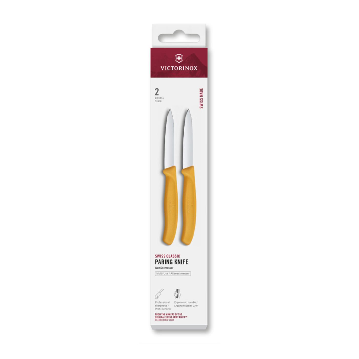Victorinox Schilmes 2st geel spits 8cm
