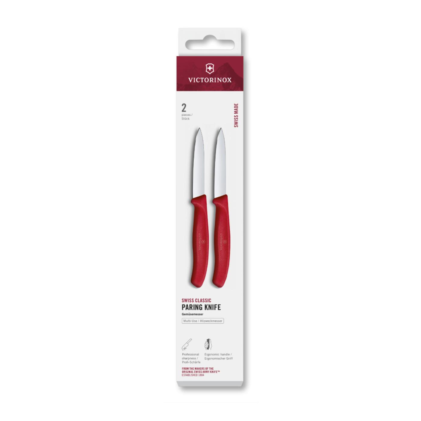 Victorinox Schilmes 2st oranje spits 8cm