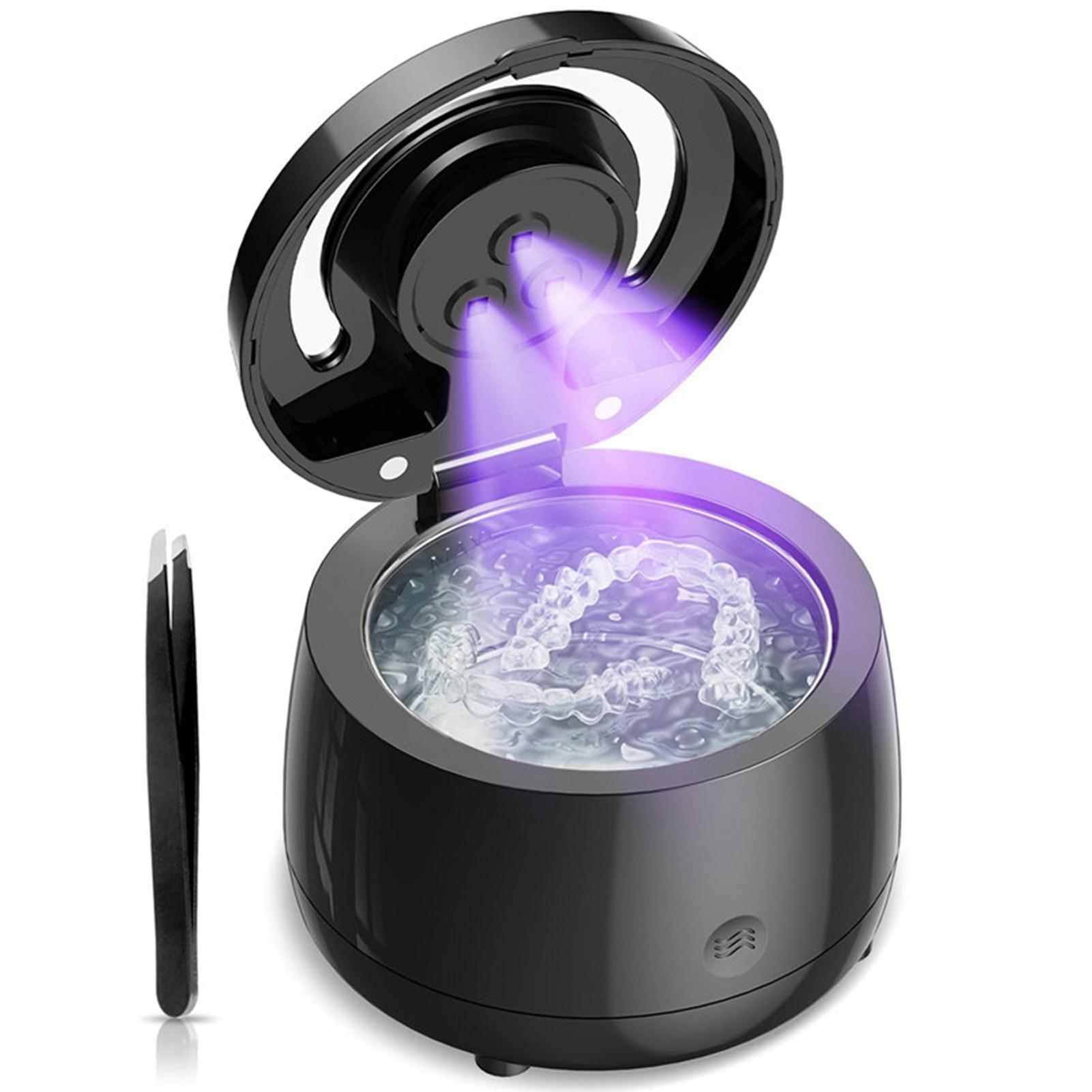 Vestidos Retainerreiniger Krachtige Draagbare Gebitsreiniger UVC Professionele Sieradenreinigingsmachine voor