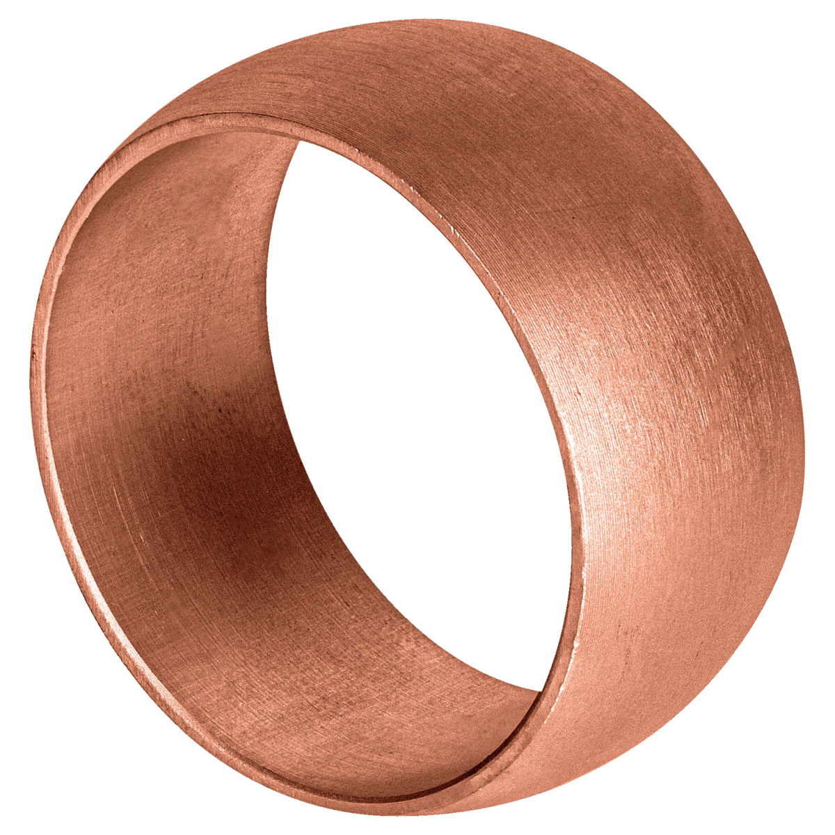 Vega Servetring  Vomano; 2x4.5 cm (BxØ); koper; rond; 4 stuk / verpakking