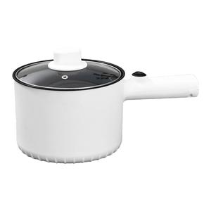 OutsideWorld 1.5L Elektrische Kookpot Anti-aanbaklaag 2 Temperatuurstanden Multifunctionele Mini Elektrische Hotpot voor
