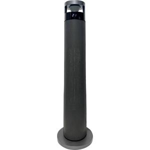 SHX PPTC20R PTC-ventilatorkachel Zwart