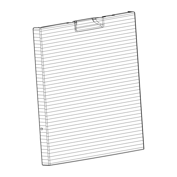 AEG buitenpaneel deur, inox 8581904033603