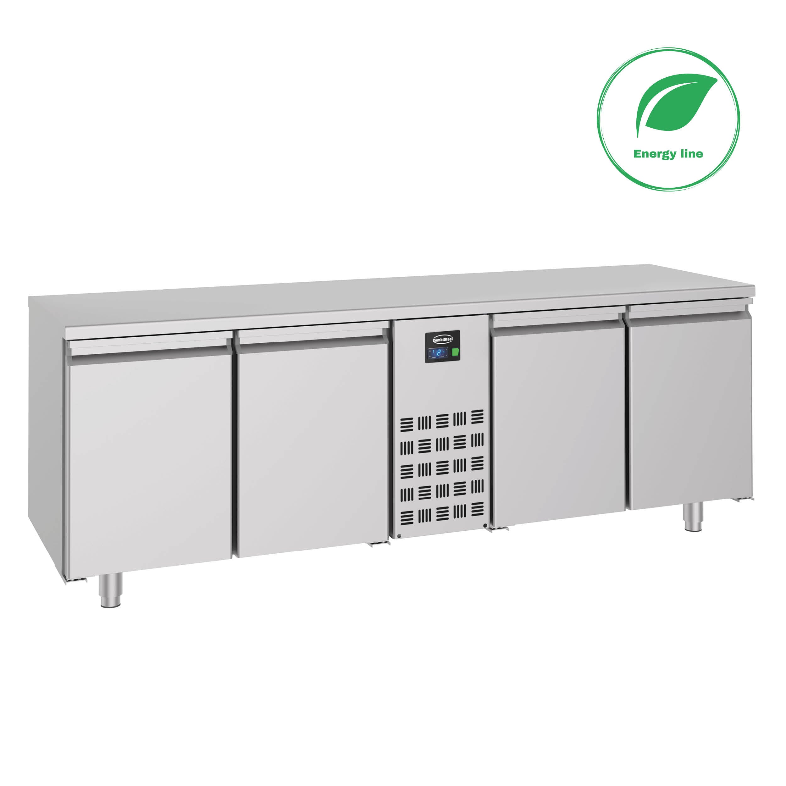 700 Koelwerkbank 4 Deuren Mono Block