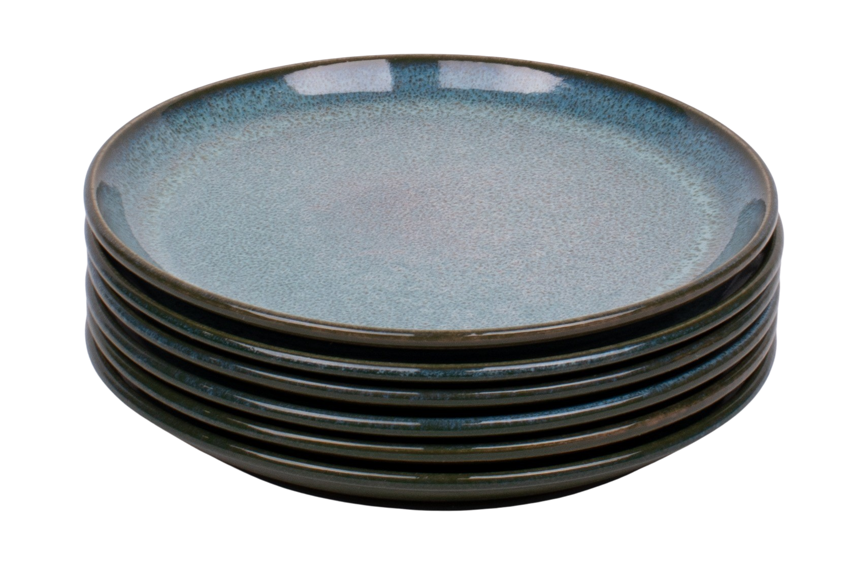 Kade 171 Set van 6 ontbijtborden - 22 cm - Evora - groen - Portugees stoneware