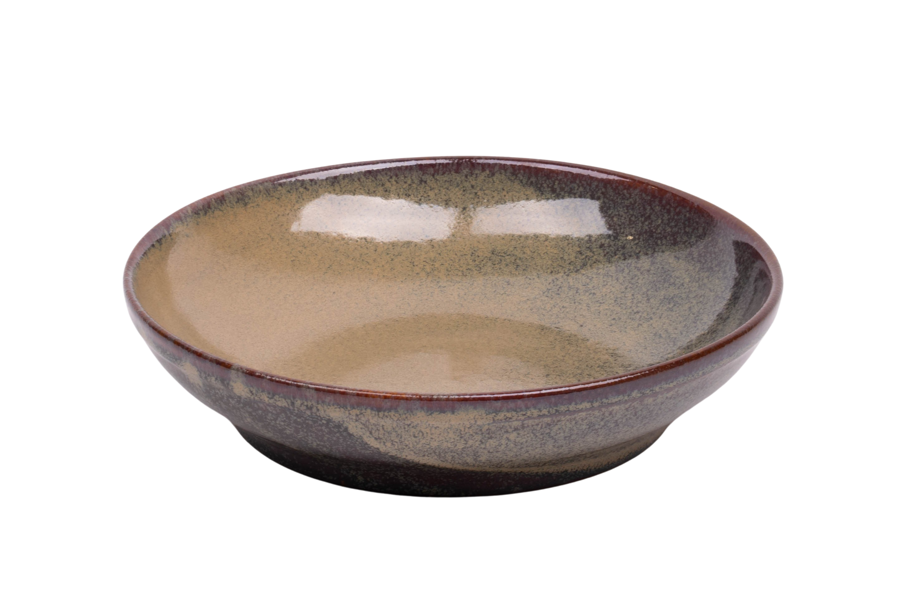 Kade 171 2x Saladeschalen portugal - 6 persoons - aardse tinten - Portugees stoneware