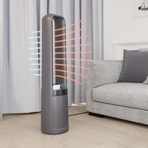 Sinji bladloze ventilator met verwarming