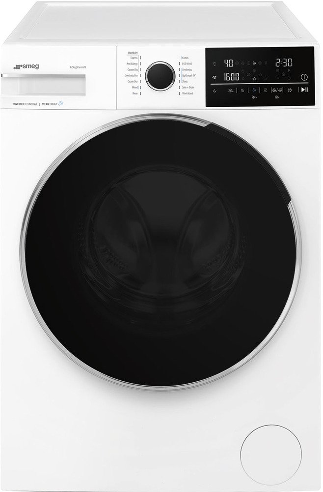 Smeg Wasdroogcombi WDN854SLDIN | Was-droogcombinaties | 8017709330583