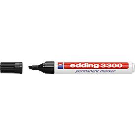 Edding permanent marker e-3300 doos van 10 stuks in geassorteerde kleuren