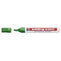 Edding Permanent marker 3300 1 - 5 mm. groen (doos 10 stuks)