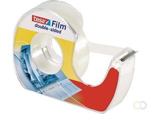 Dubbelzijdige plakband  film 12mmx7.5m met dispenser