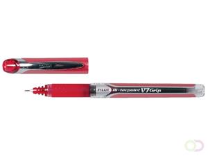 Pilot Rollerpen  Hi-Tecpoint grip V7 0.4 rood