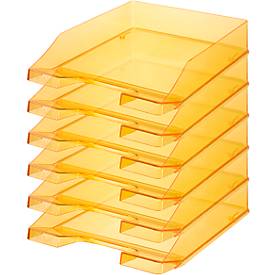 Han brievenbakje C4 transparant oranje