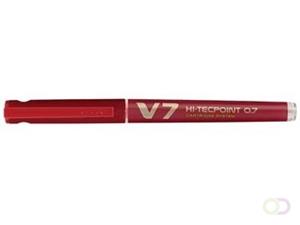 Rollerpen  begreen Hi-Tecpoint V7 0,4mm rood