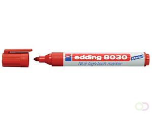 Edding Viltstift  8030 NLS High-Tech marker rood 1.5-3mm