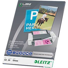 Leitz Ilam lamineerhoes ft A3, 500 micron (2 x 250 micron), pak van 25 stuks