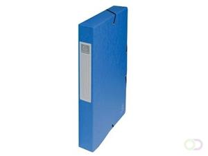 Exacompta elastobox Exabox blauw, rug van 4 cm