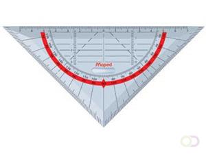 Maped Geodriehoek  277747 160mm 45graden transparant