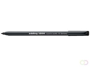 edding 1200 colour pen 0,5-1mm schwarz