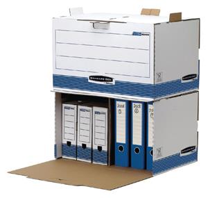 Fellowes BANKERS BOX SYSTEM Archiv-Container, blau