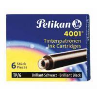 Pelikan Tintenpatronen 4001 TP/6, brillant-schwarz