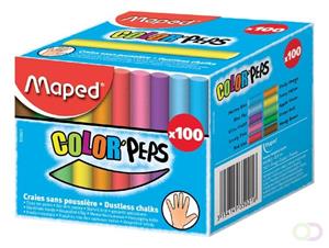 Maped Wandtafelkreide COLOR, PEPS, rund, farbig sortiert