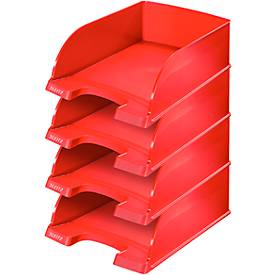 Leitz Brievenbak Jumbo Plus Rood