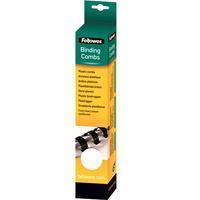 fellowes bindruggen, doos van 25 stuks, 6 mm, wit