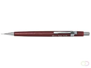 Pentel Druckbleistift P205, rot, Minenstärke: 0,5 mm