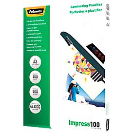 Fellowes lamineerhoes Impress100 ft A3, 200 micron (2 x 100 micron), pak van 100 stuks