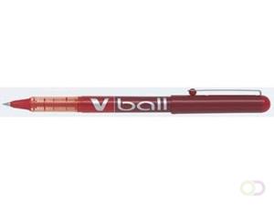 Pilot VB5 rolschrijver Rood